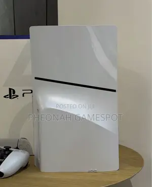 Compact Ps5 Slim Pack, 2 Pads, 3 Installed Games, Plays Great!