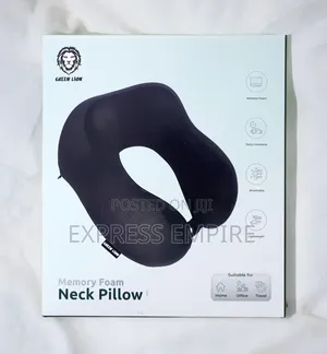 Green Lion Neck Pillow