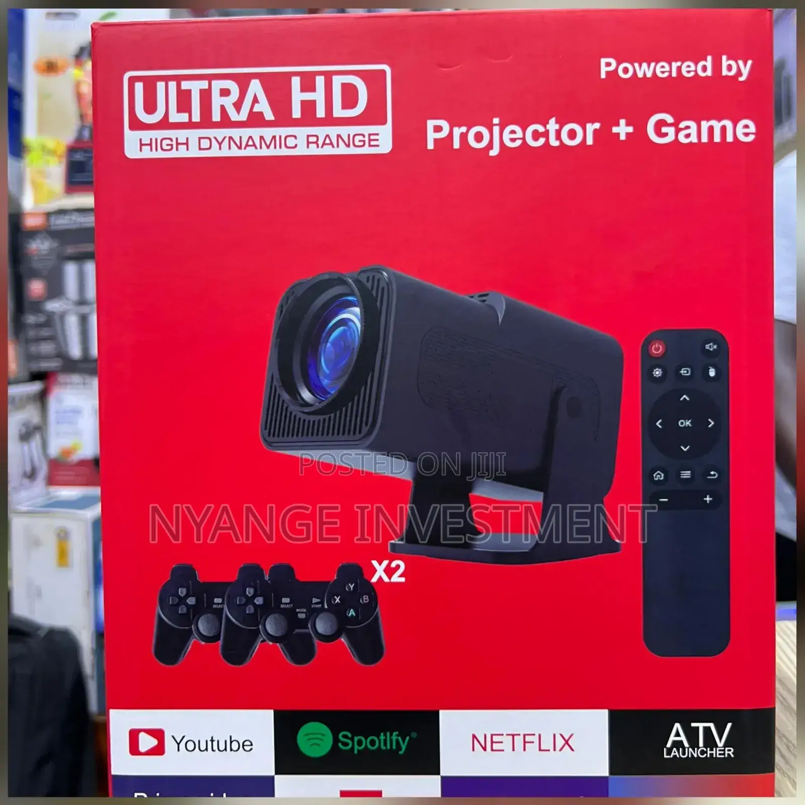 Ultra Hd Projector With Game. Projector With Games