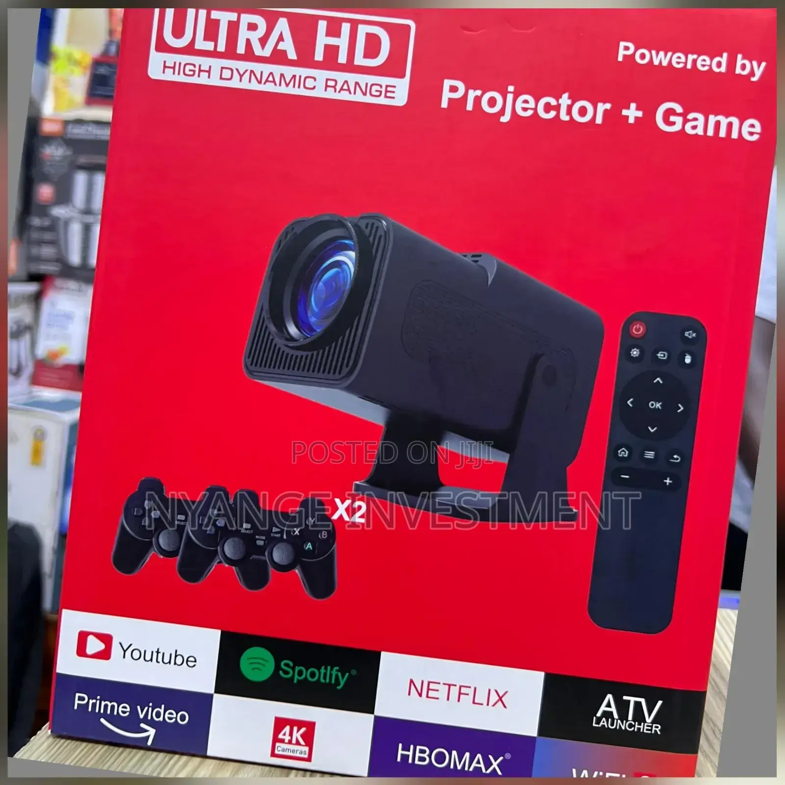 Ultra Hd Projector With Game. Projector With Games