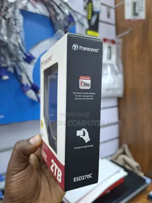 2tb SSD Transcend External