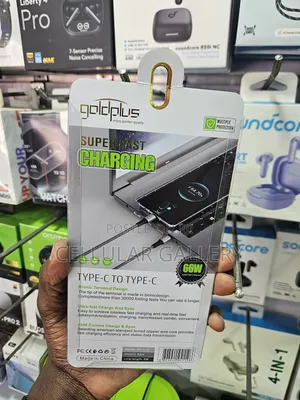 Goldplus Usb-C to Usb-C Braided 66w Data Cable of 2m