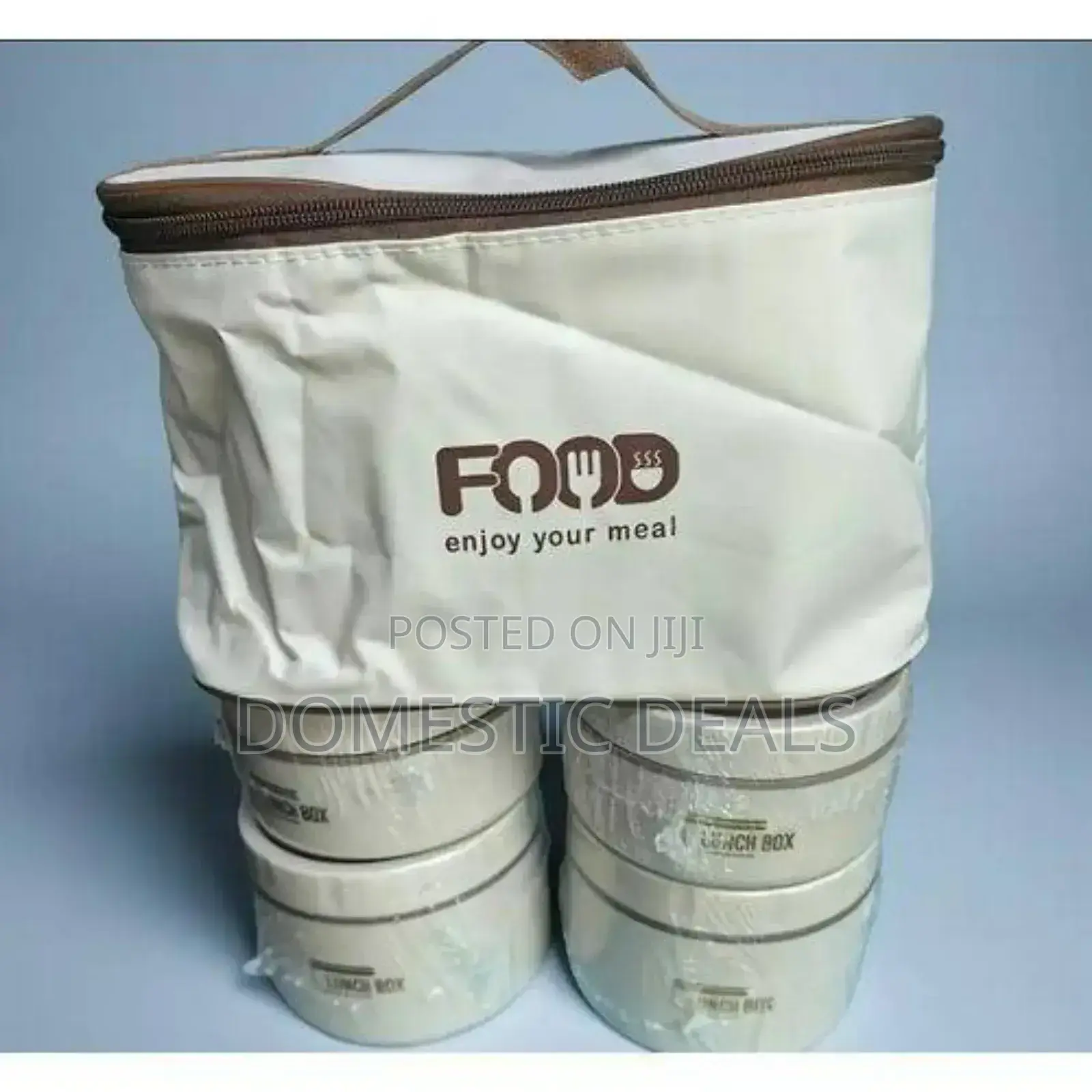 Insulated Lunch Box With Carry Bag