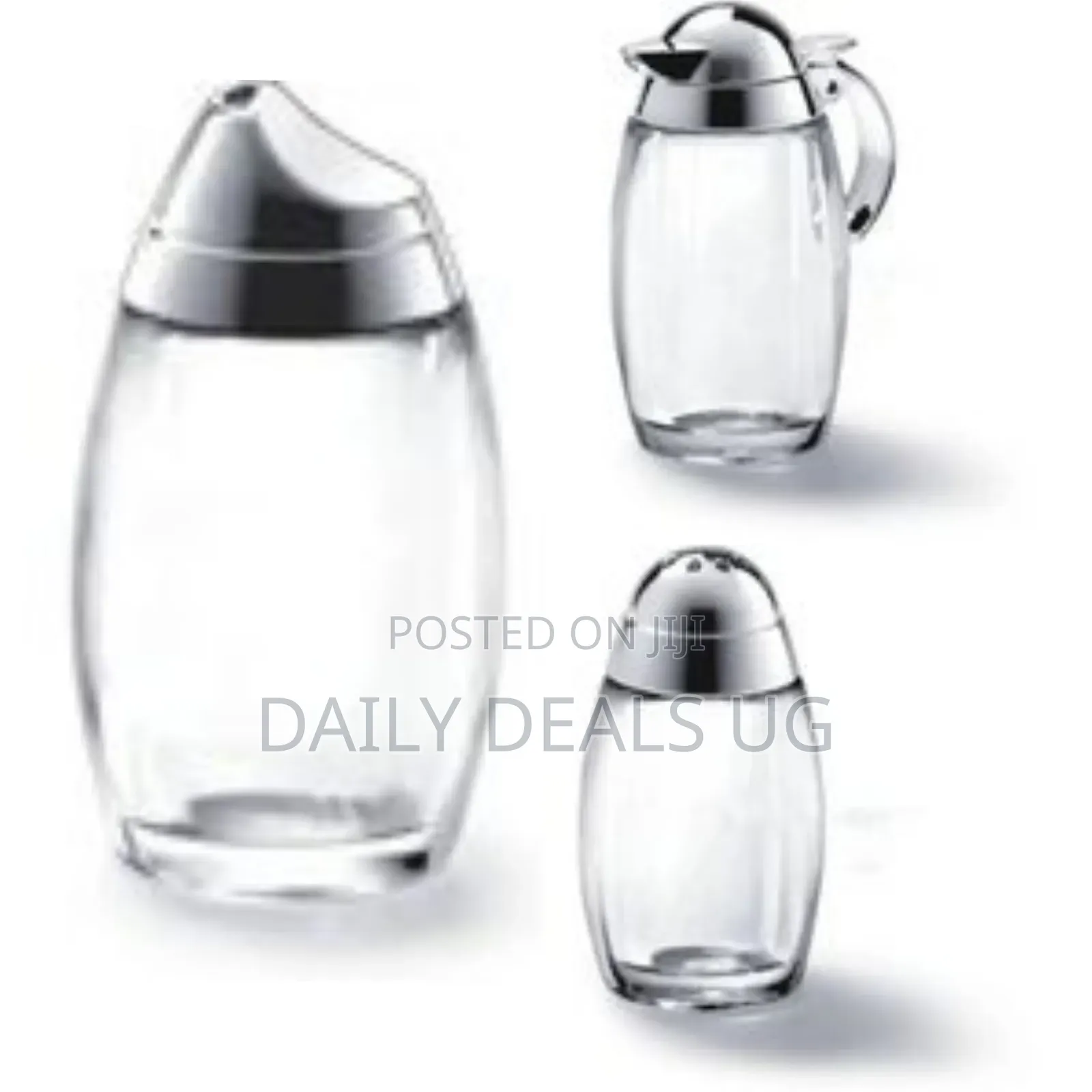Acrylic Salt Pepper Shaker Oil Vinegar Honey Condiment Bottle Cruet