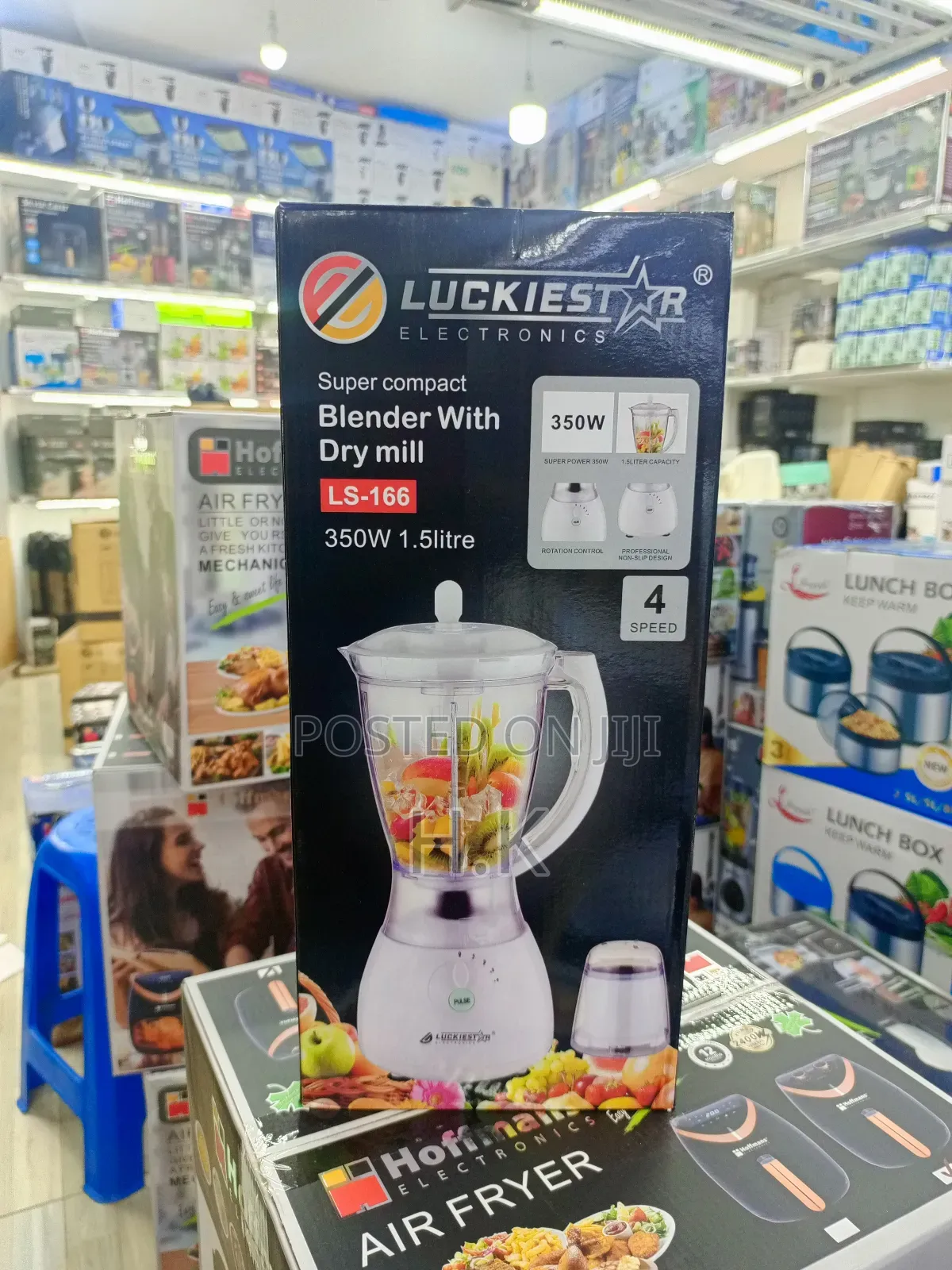 Super Compact Blender With Dry Mill