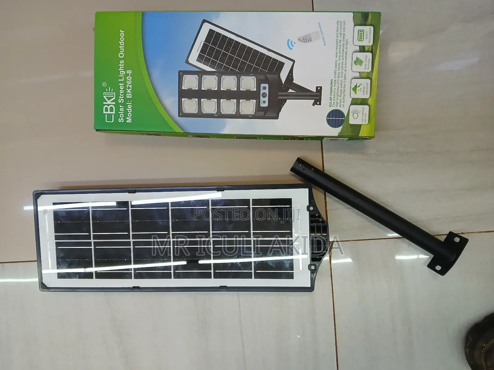 Cbk 200w Waterproof Solar Street Lights Outdoor, Model: Bk260-8