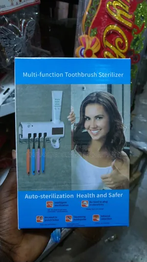 Plastic Uv Toothbrush Sanitizer, Bathroom Holder Wall Mounted