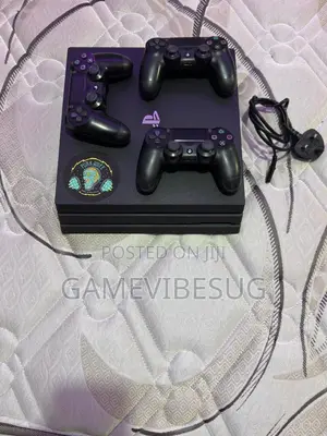 Used Sony Playstation 4 Pro 1tb Console – Jet Black