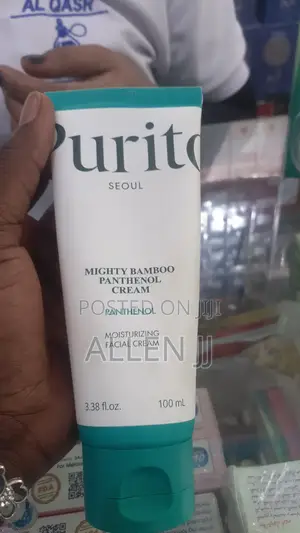 Purito Seoul Mighty Bamboo Panthenol Cream.
