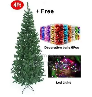 Christmas Tree With Man
Balls and Lights 4ft