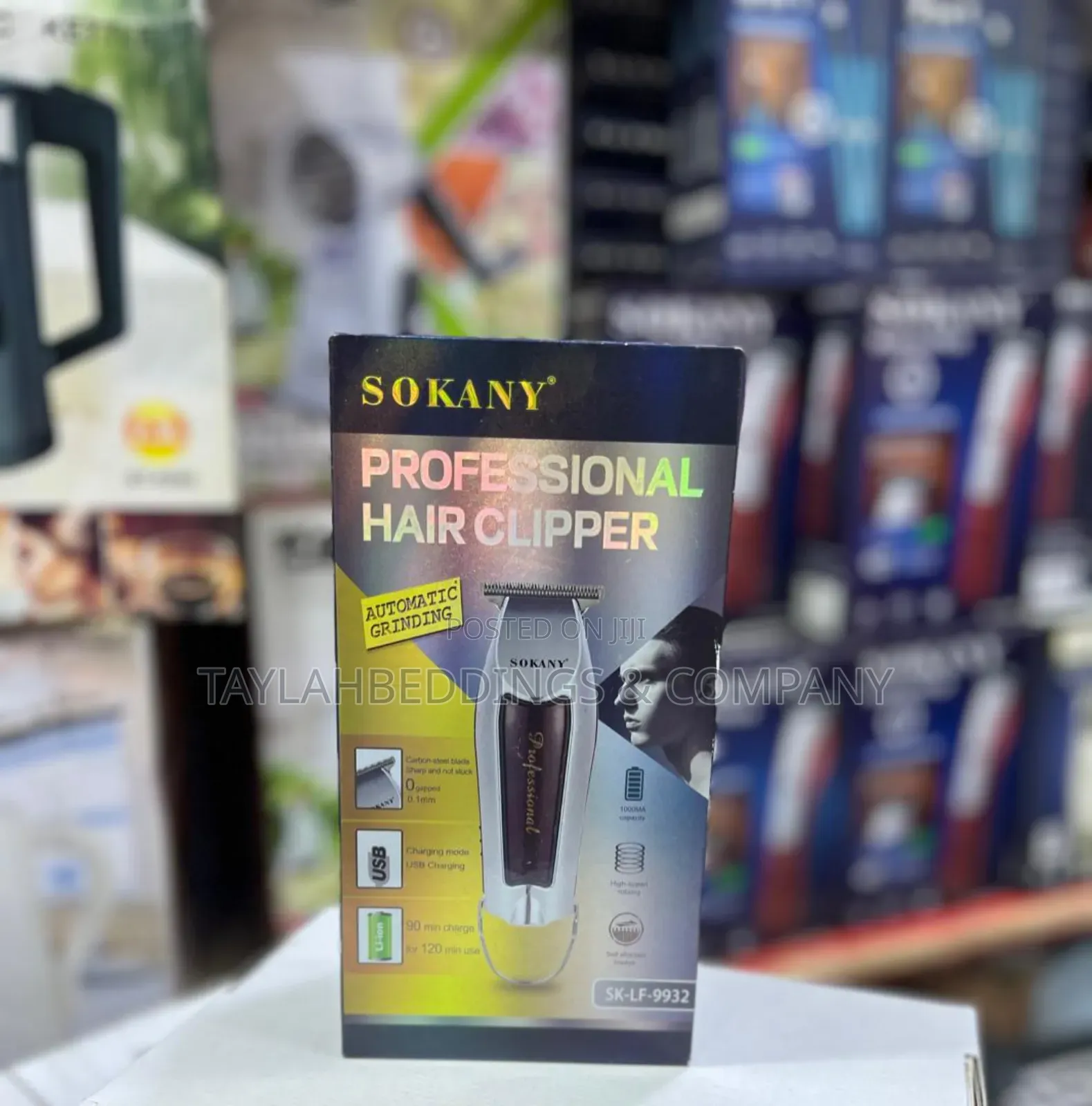 High-Speed Rotation Self-Sharpen Blades for Effortless Hair Styling