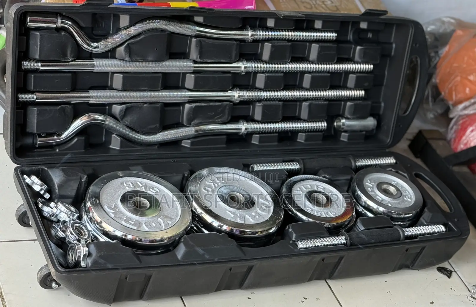 55 Kg Dumbbell York Adjustable
