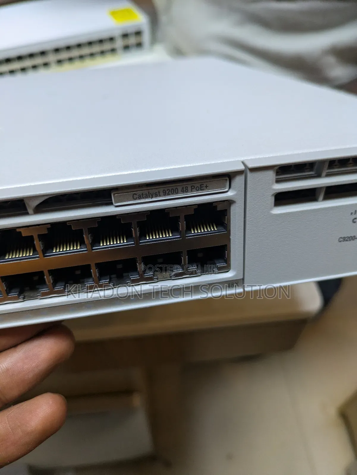 Cisco Catalyst 9200 48 Port Poe+ Nm-Blank 48p Gigabit Ethernet Switch