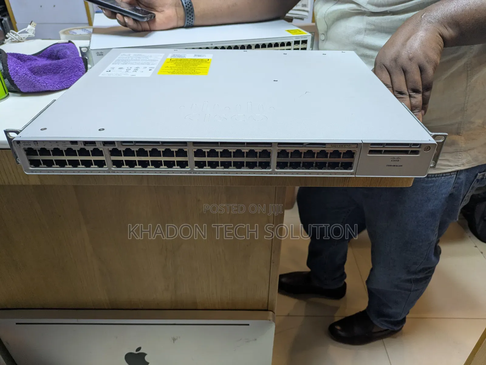 Cisco Catalyst 9200 48 Port Poe+ Nm-Blank 48p Gigabit Ethernet Switch