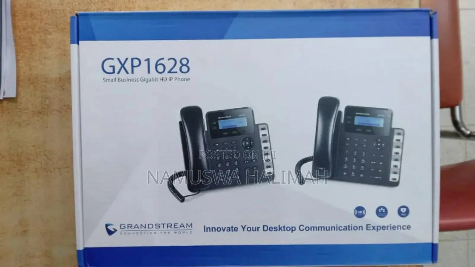 Grandstream Gxp1628, a Small Business Gigabit Hd Ip Phone.