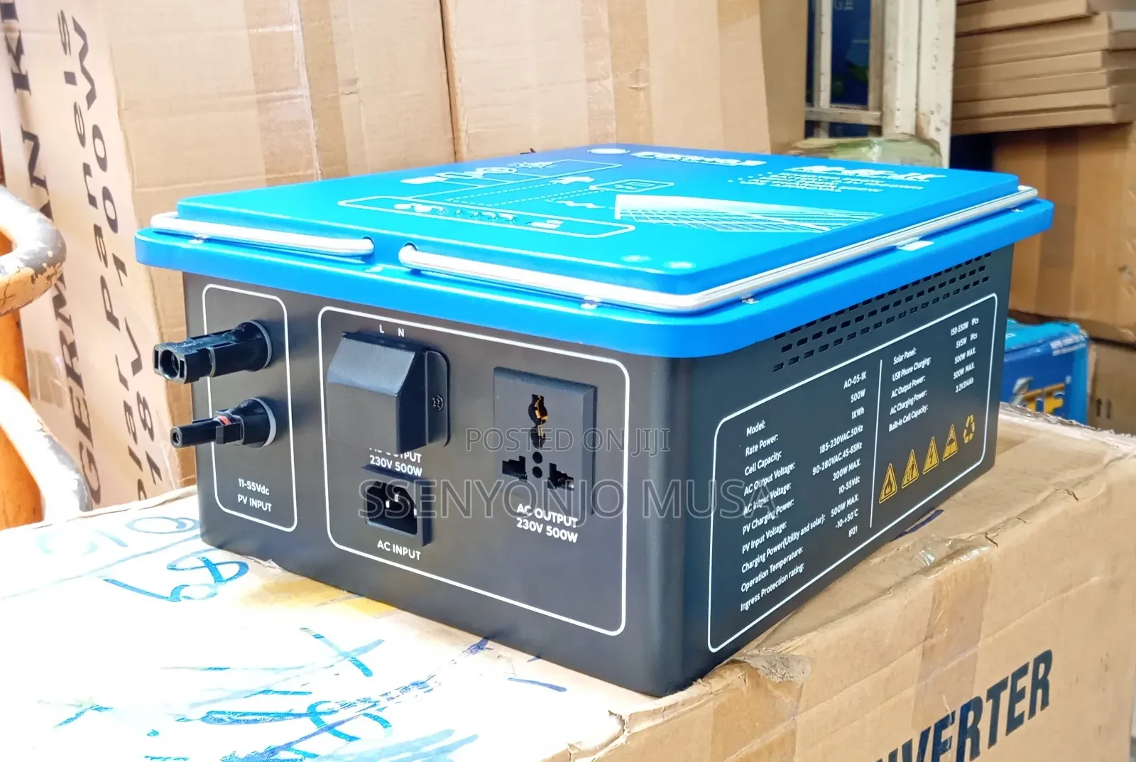 Gking Ao-05- 500w Portable Power Station 1kwh Ups