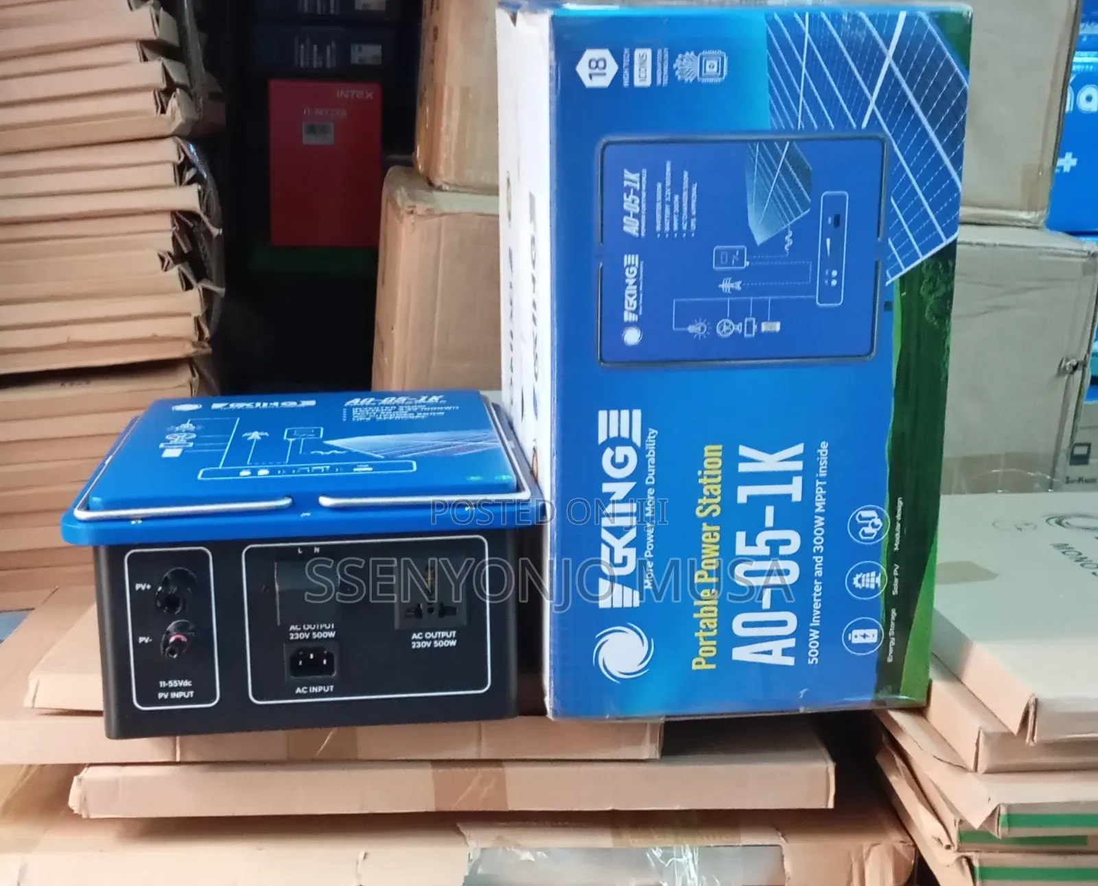 Gking Ao-05- 500w Portable Power Station 1kwh Ups