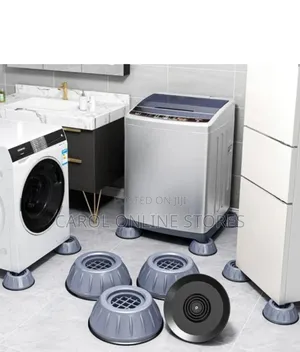 4 Pcs Shock Pads Anti Vibration And Base, (Fridges / Washing Machine)