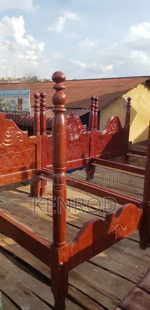 4by6 Mahogany Wood Beds