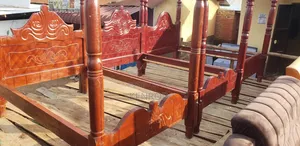 4by6 Mahogany Wood Beds