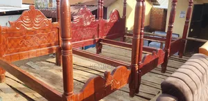 4by6 Mahogany Wood Beds