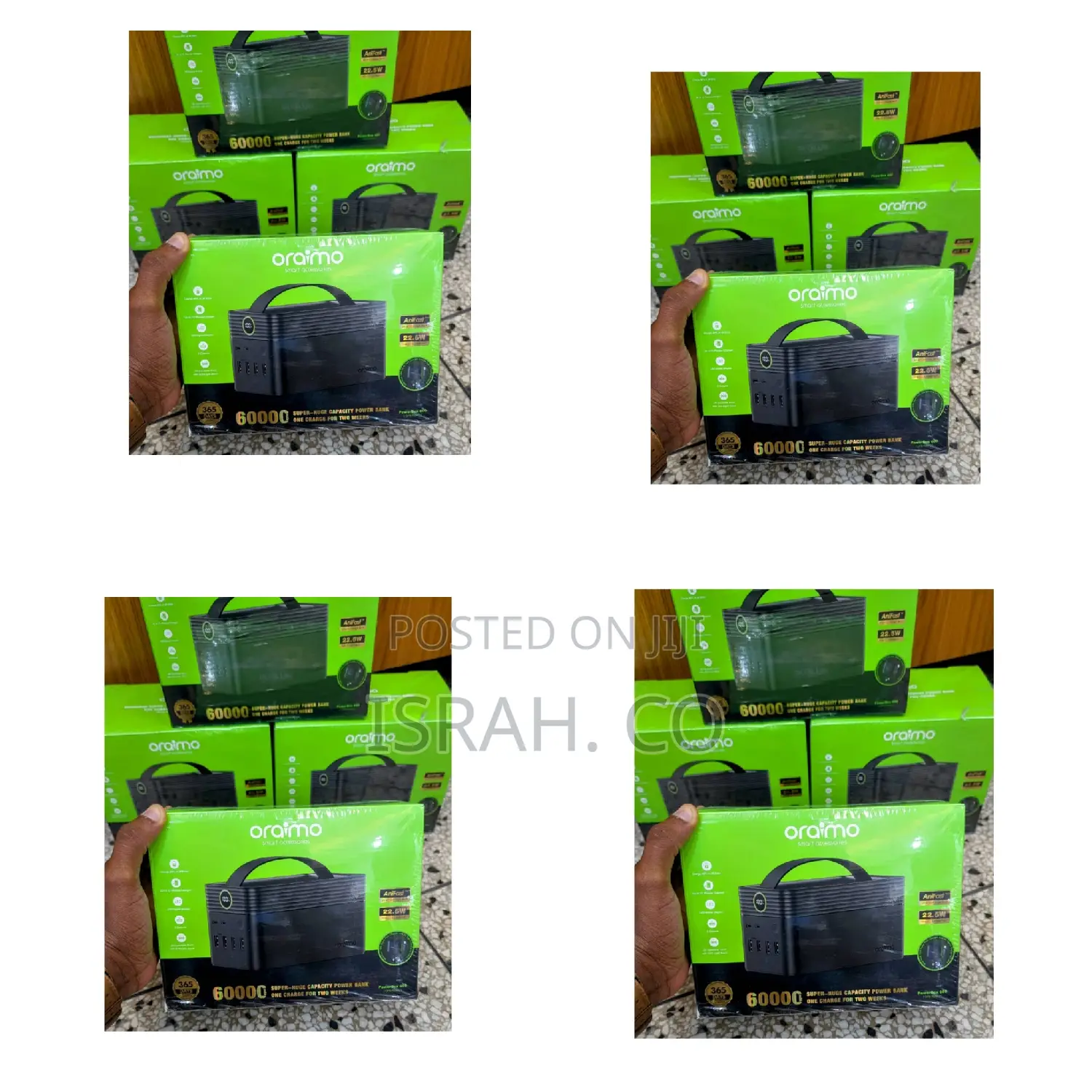 Oraimo Powerbox 600 60000mah 22.5w Power Bank