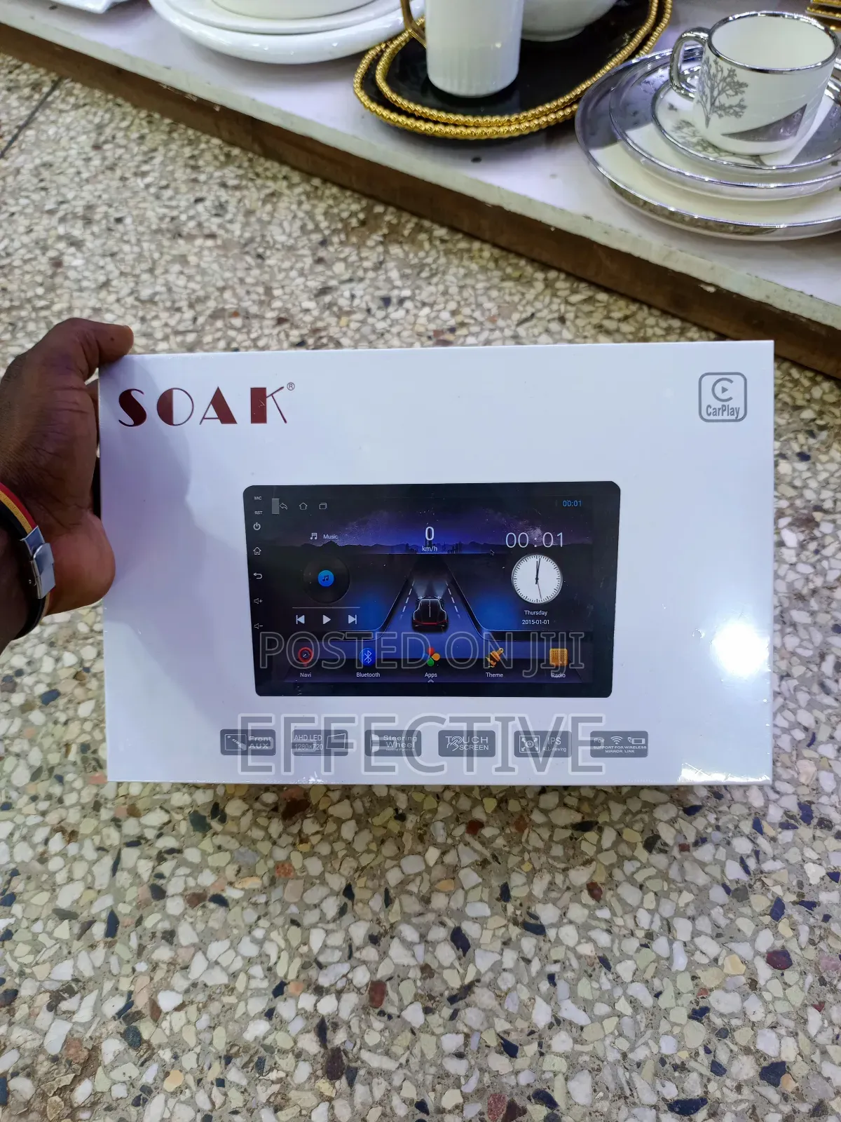 Soak Car Stereo With Apple Carplay and Android Auto.