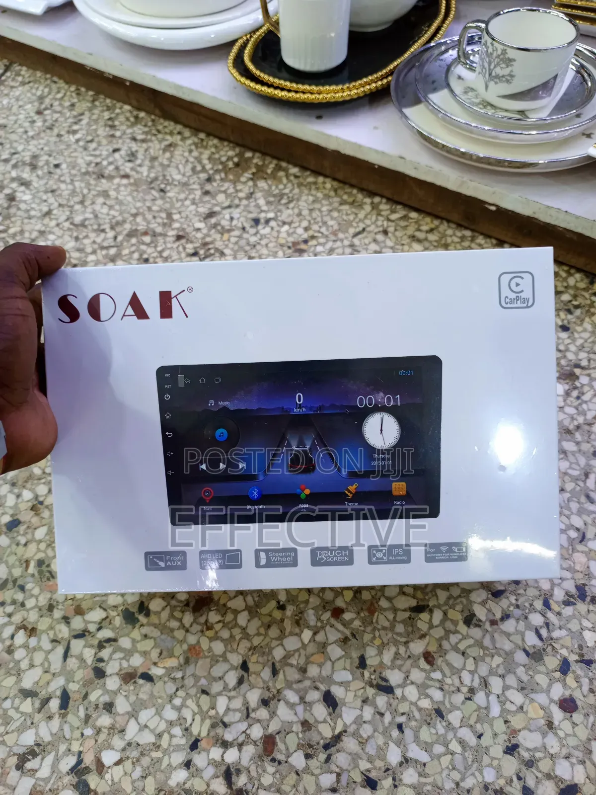 Soak Car Stereo With Apple Carplay and Android Auto.