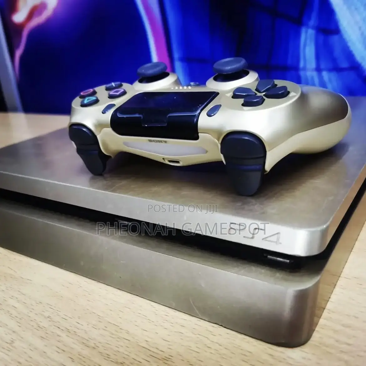 Ps4 Slim Bundle, 2 Controllers, 15 Popular Games Ready.