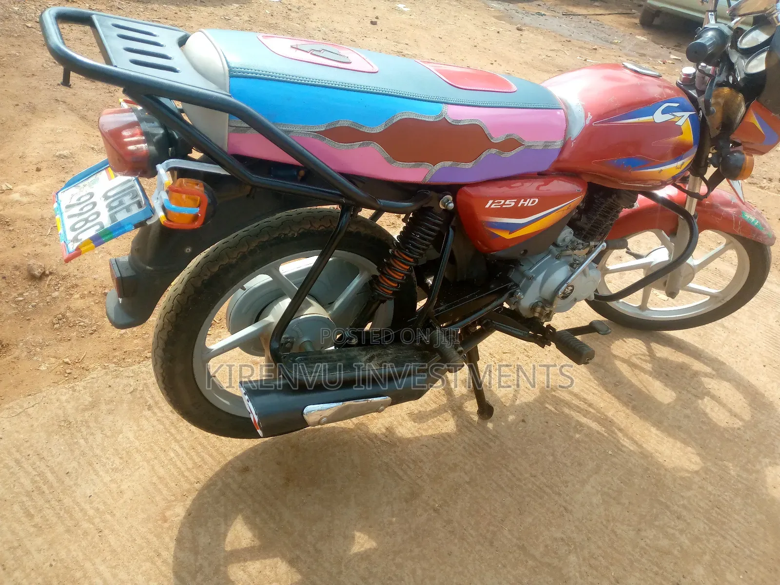 Bajaj Boxer 125 2022 Red