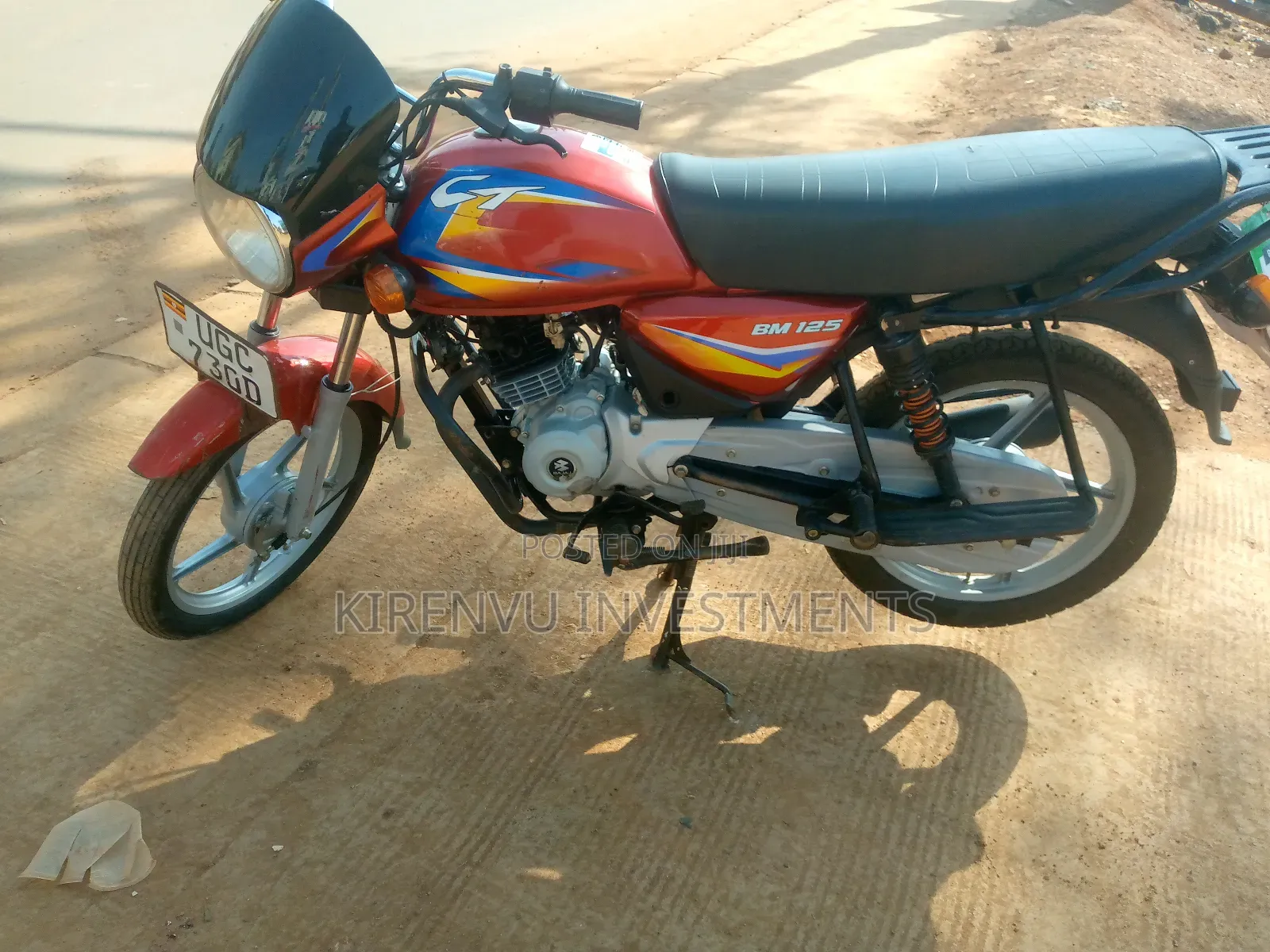 Bajaj Boxer 125 2024 Red