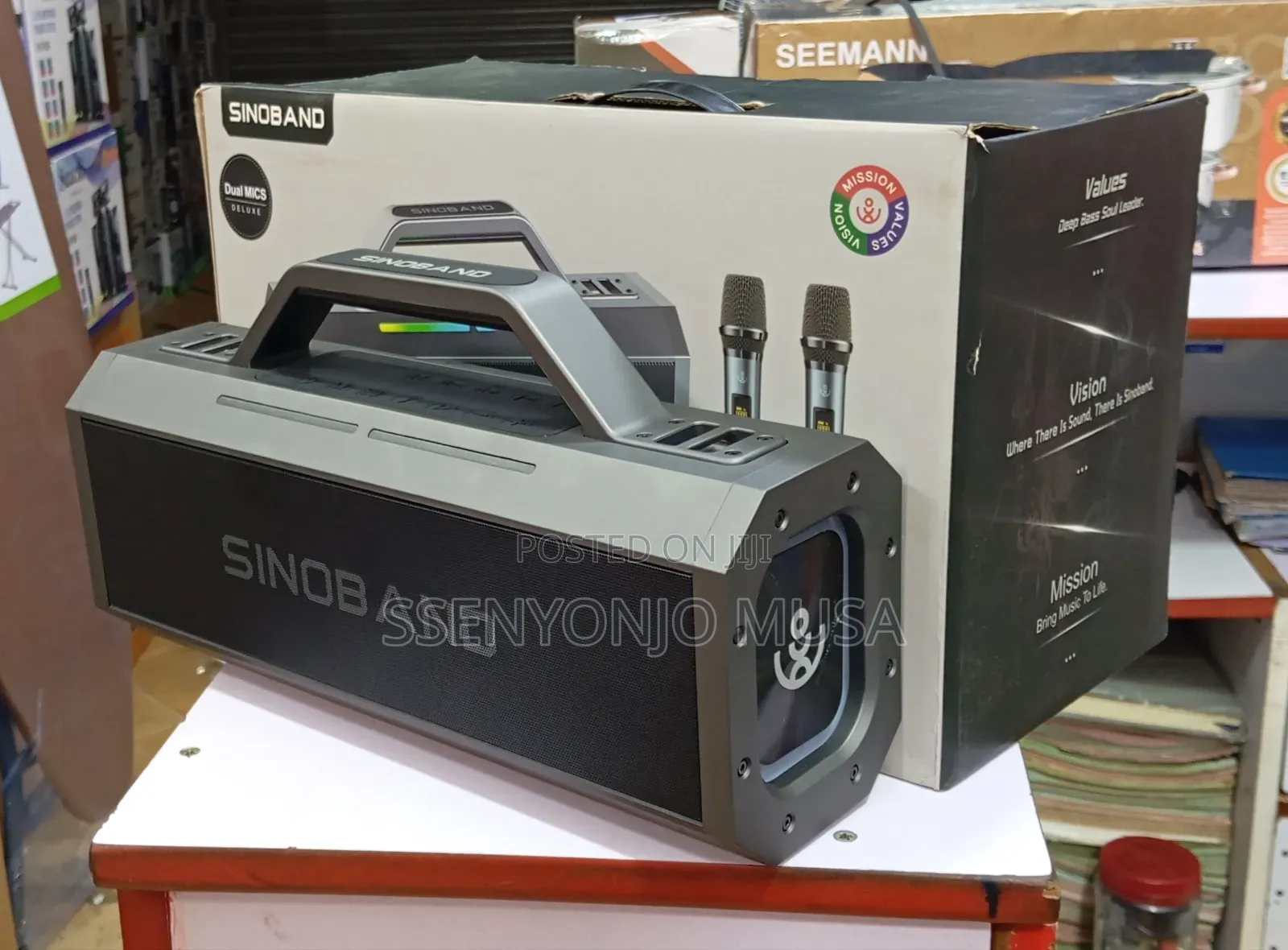 Sinoband Alps Portable Bt Speaker – Powerful Sound, Long Playtime
