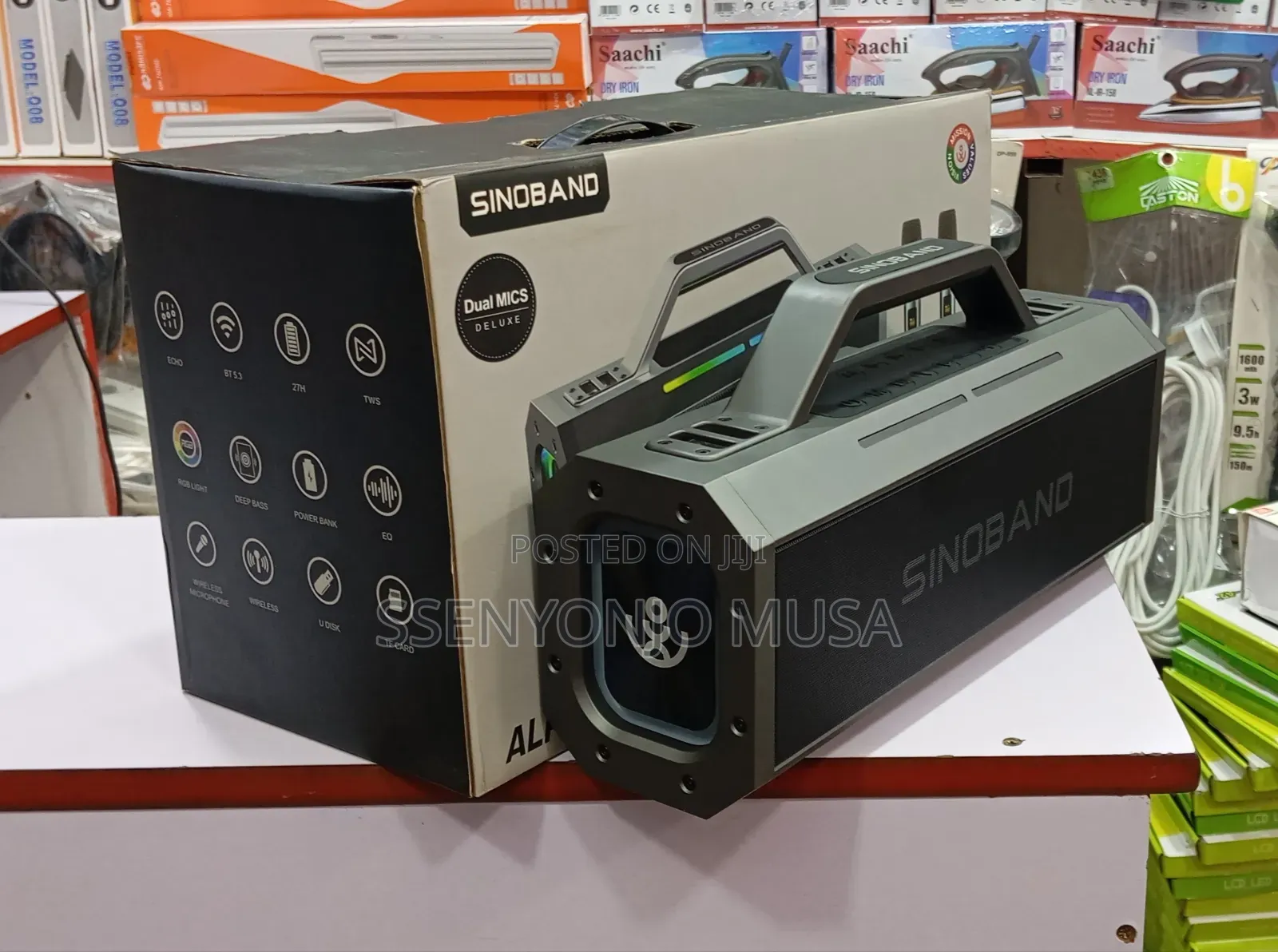 Sinoband Alps Portable Bt Speaker – Powerful Sound, Long Playtime