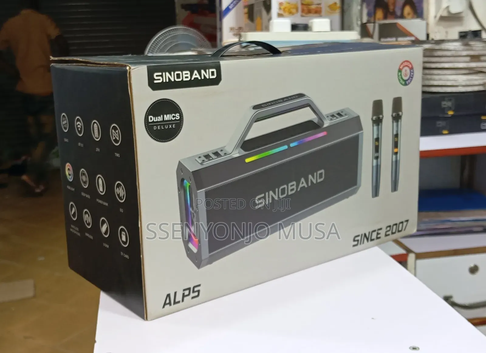Sinoband Alps Portable Bt Speaker – Powerful Sound, Long Playtime