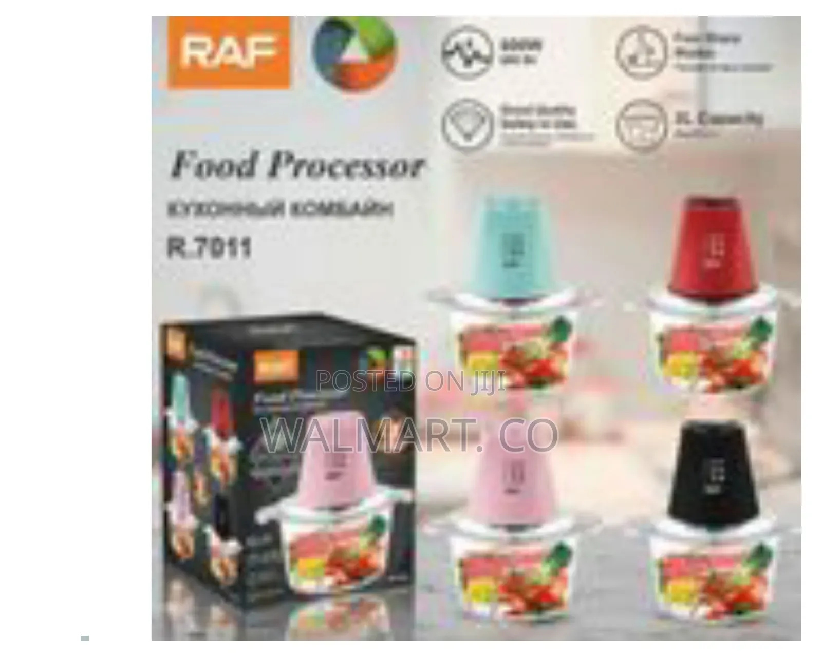 Raf 2 Litre Electric Meat Mincer Tomato Garlic Grinder