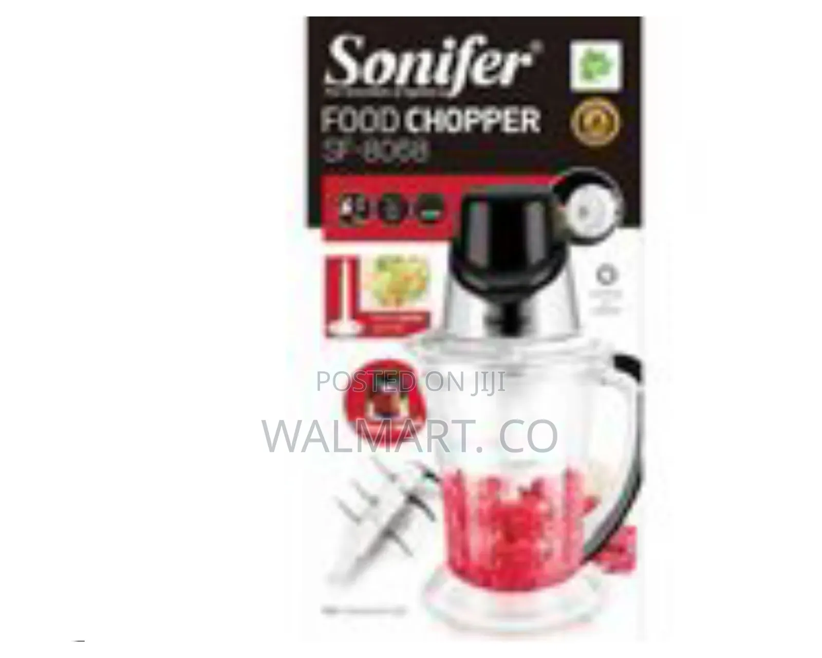 Sonifer 2 Litre Kitchen Machine Food Whisker Onion Cutter