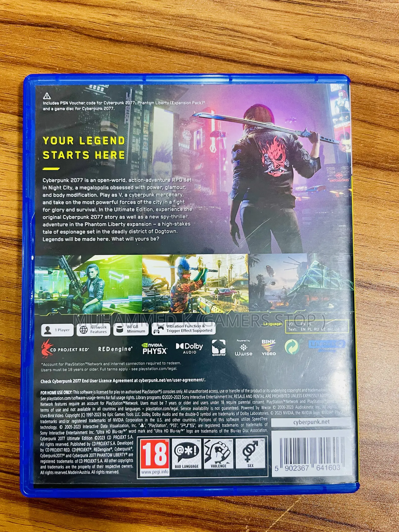 Cyber Punk ( Ultimate Edition)- Ps5