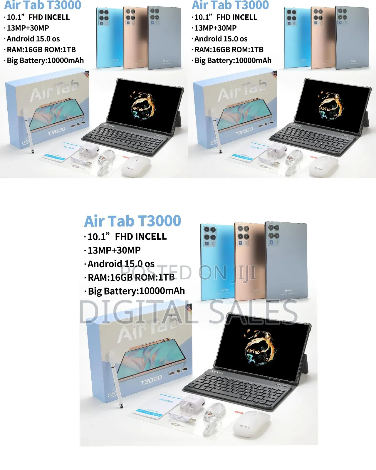 Air Tab T3000 With 16gb Ram