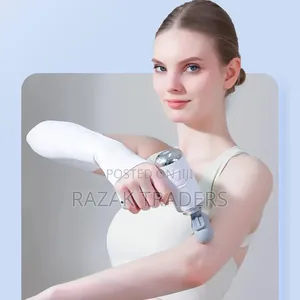 Portable Deep Tissue Massage Gun 9 Massage Heads 6-Speed Quiet