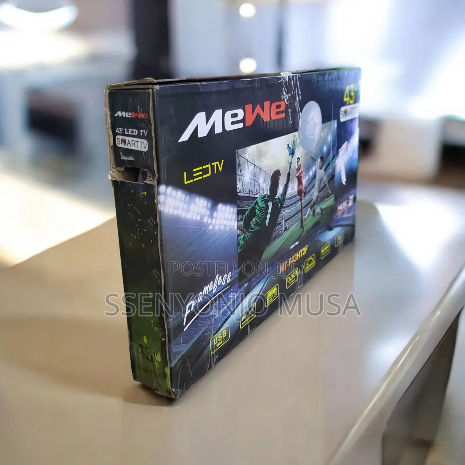 Mewe Mt-f43ht2f 43" Frameless Smart Led Tv -usb Video,Music-