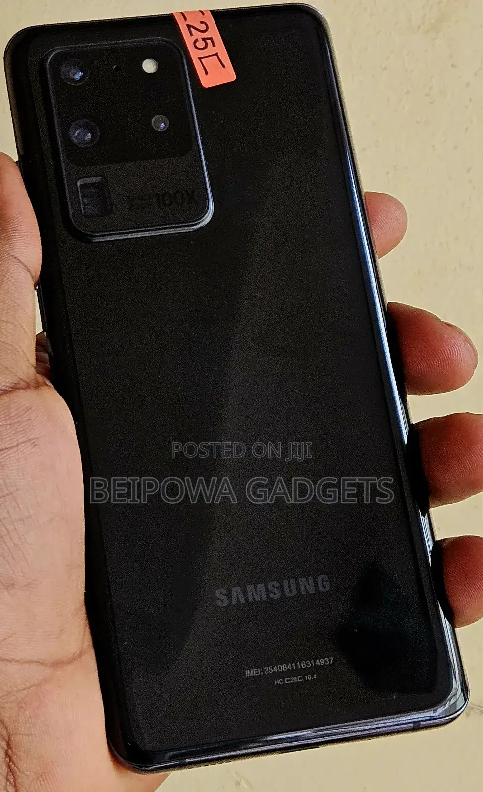 New Samsung Galaxy S20 Ultra 128 GB Black
