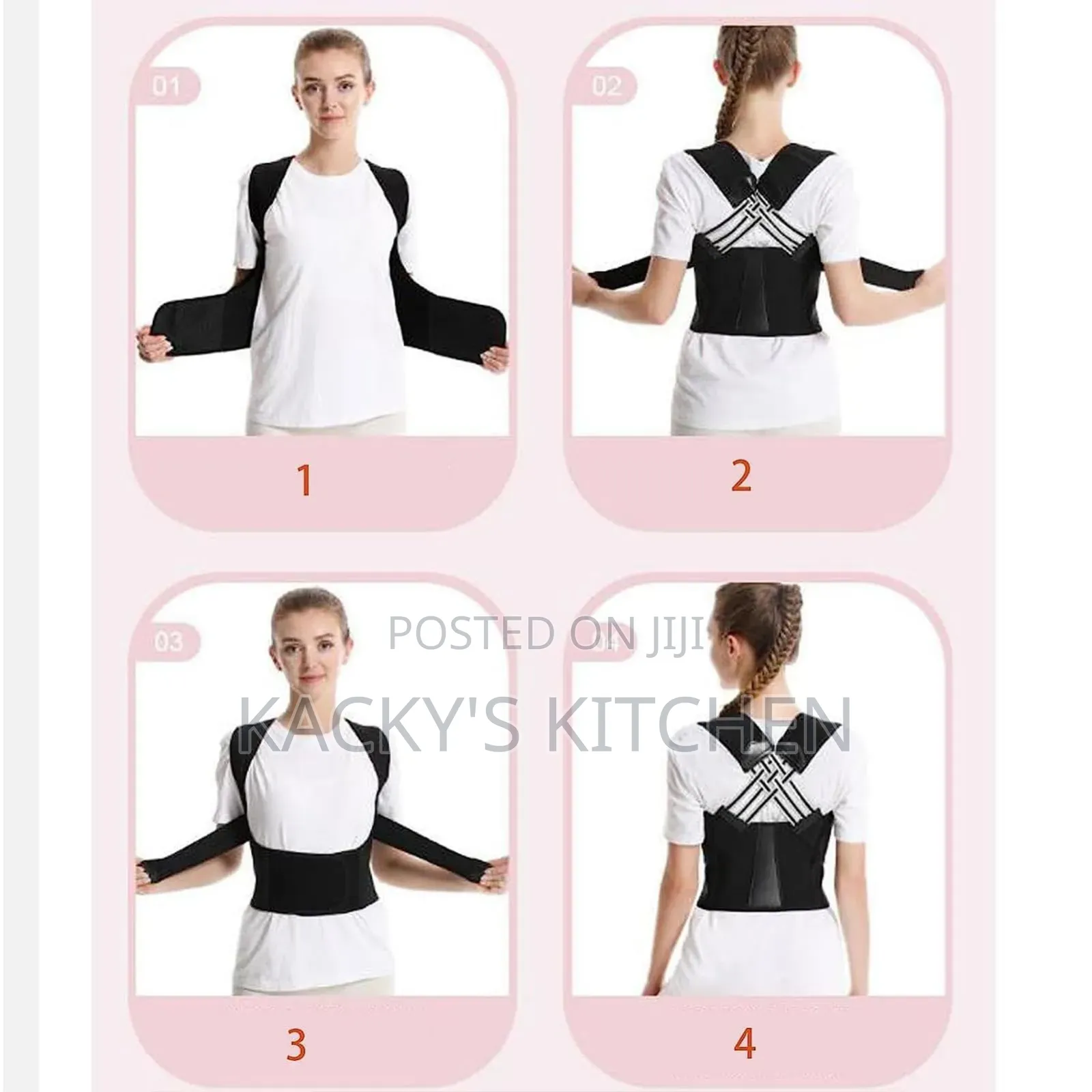 Posture Corrector Back Support Brace Belt.