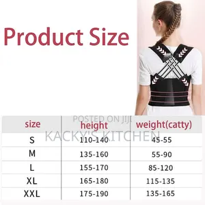 Posture Corrector Back Support Brace Belt.