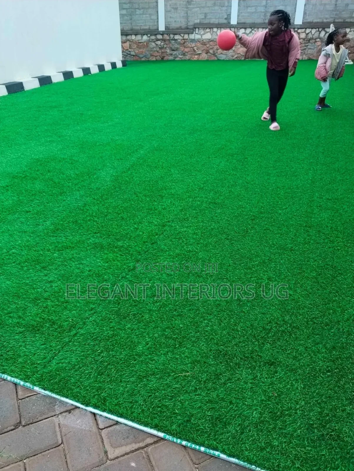 Grass Carpets Used in Many Places Such as Shops