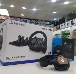 New Logitech Racing Steering Wheel. Experience Real Driving