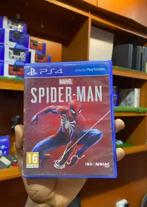 Spiderman Game Cd: Be the Hero! Ps4 Disc. Amazing Web-Slinging Action