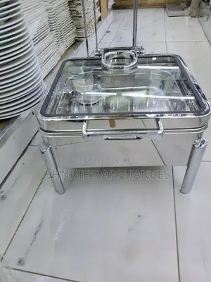 Stainless Steel Buffet Chafing Dish With Glass Lid