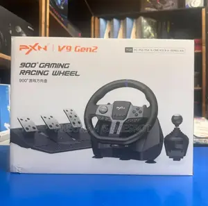 PXN V9 Gen2 Gaming Steering Wheel. Your Next Racing Setup Starts Here!