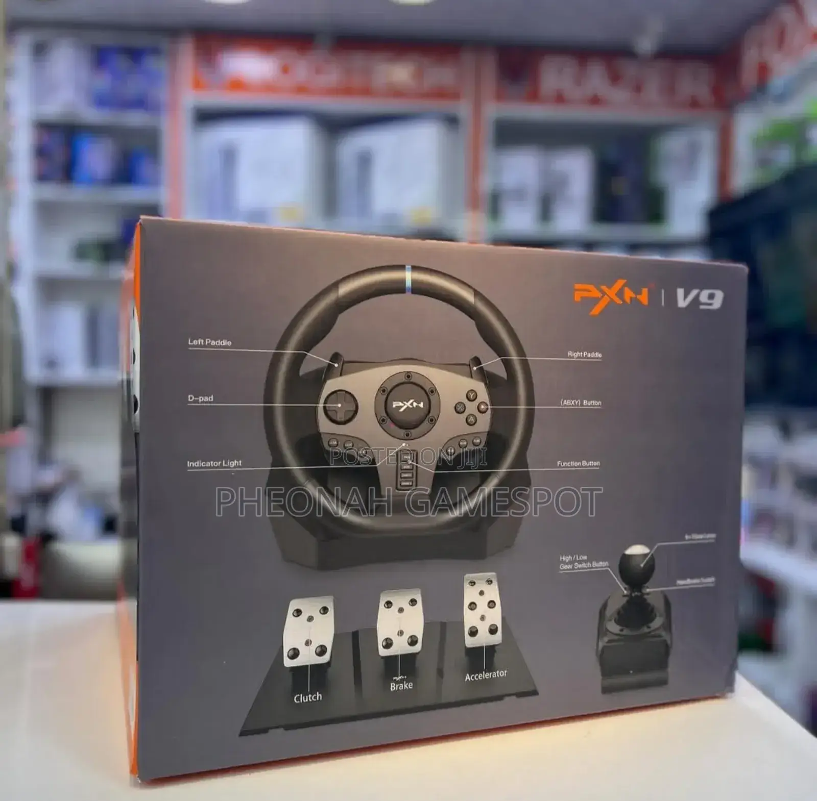PXN V9 Racing Steering Wheel