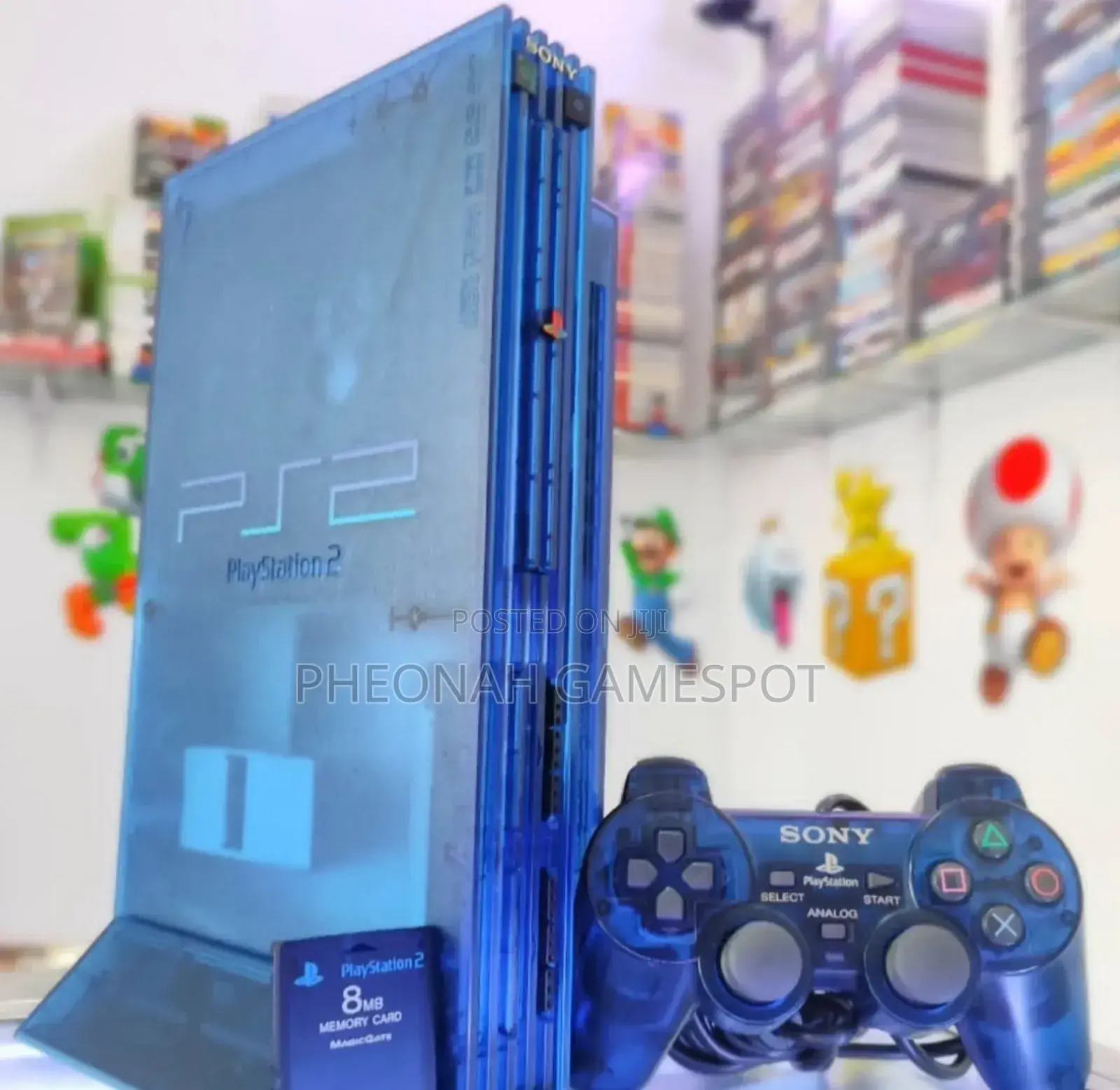 Complete Ps2 Console Bundle: Games, 2 Pads
